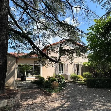 Villa Maison De Confort Piscine Jardin Parking 6 Personnes Ales